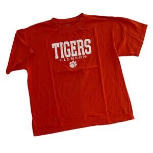 Clemson Tigers T-Shirt Unisex XL Heavyweight Oversized College Football Fan